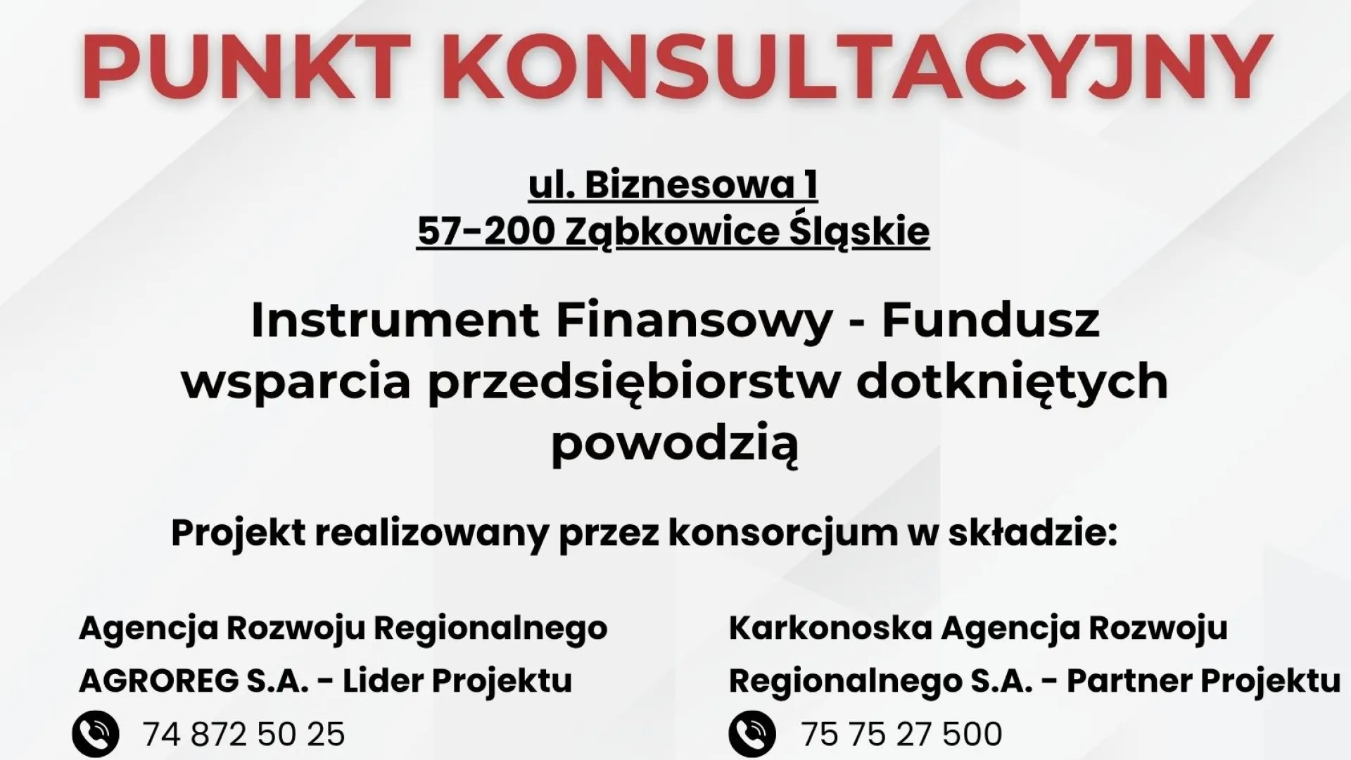 Punkt konsultacyjny AGROREG