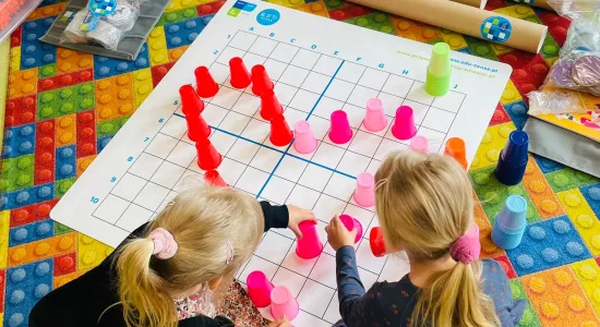 materiały dydaktyczne zakupione w ramach grantu dla PP1