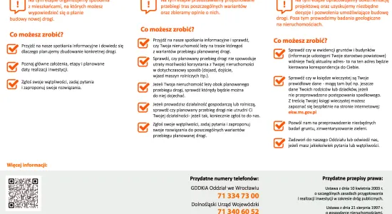 budowa S8 - ulotka str 2