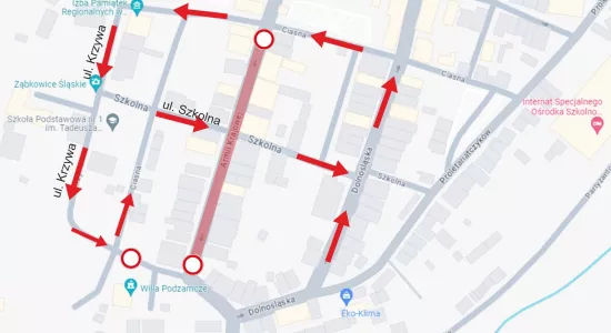 armii krajowej tymczasowa organizacja ruchu 25.09.202