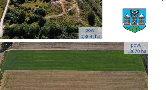 Działka za budynkiem Brico Marche (obok Osiedla Letniego