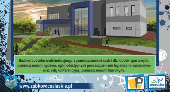 budynek wielofunckyjny z zewnątr