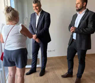 Nowy budynek TBS - lokatorzy wprowadzają się do nowych mieszkań