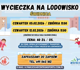 wycieczka na lodowisko