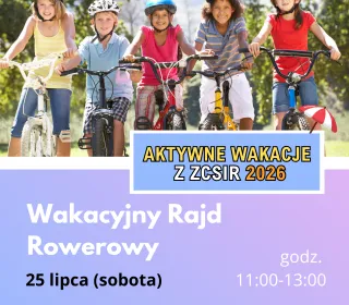 WAKACYJNY RAJD ROWEROWY