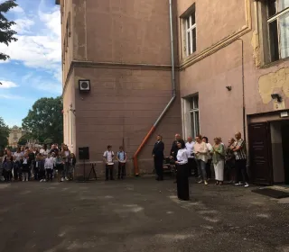 rozpoczęcie roku szkolnego w Szkole Podstawowej Nr 1