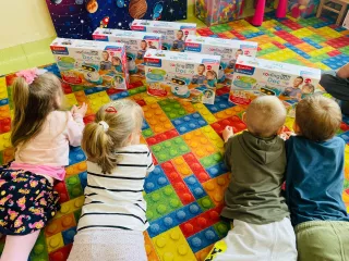 materiały dydaktyczne zakupione w ramach grantu dla PP1