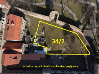 działka przy ul. B. Prusa