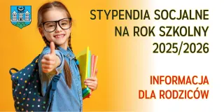 stypendia socjalne na rok 2025/2025