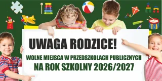 wolne miejsca w przedszkolach