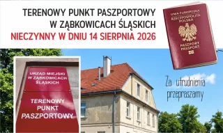 TERENOWY PUNKT PASZPORTOWY nieczynny