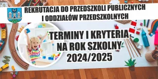 rekrutacja 2024-2025przedszkola