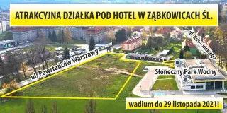 działka przy basenie przetarg grudzień 2021 kafelek