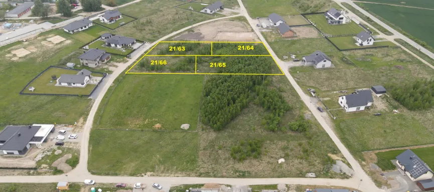 * wizualizacja granic działek ma charakter poglądowy