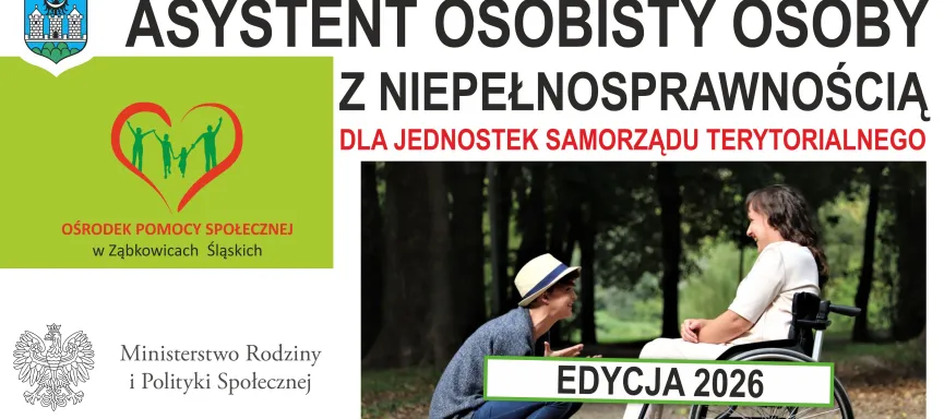 Program Asystent Osobisty Osoby z niepełnosprawnością edycja 2026