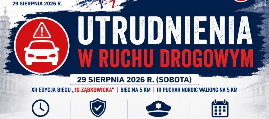 utrudnienia w ruchu XII bieg