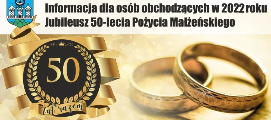 info 50-lecie ślubu kafelek