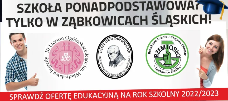 szkoły ponadpodstaowe kafelek