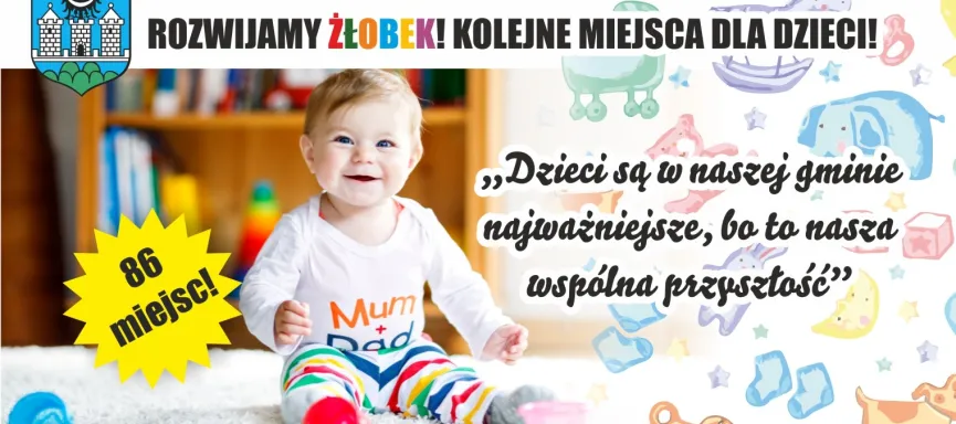 więcej miejsc w żłobkach kafelek