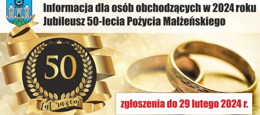 50lecia ślubu zgłoszenia kafelek news