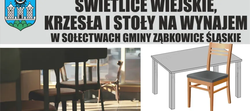 ŚWIETLICE, stoły krzesła