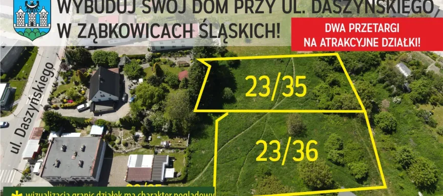 kafelek działki na daszyńskiego