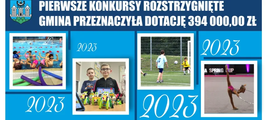 PIERWSZE KONKURSY NA 2023 KAFELEK