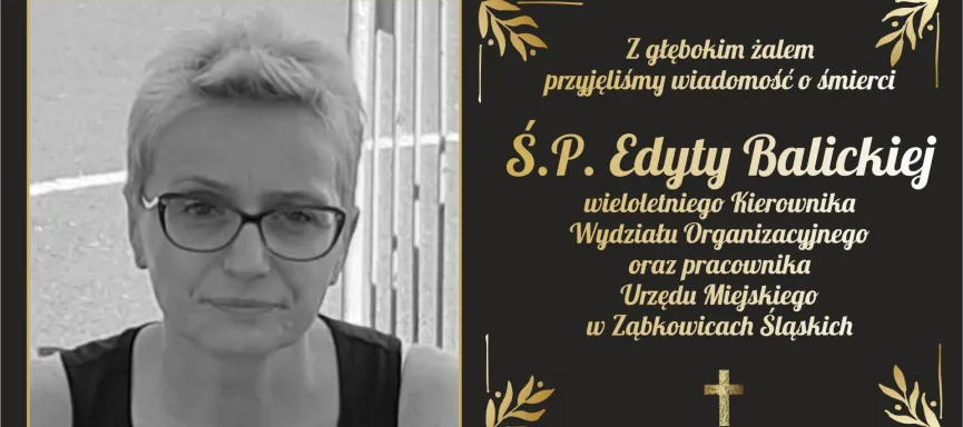 kondolencje Pani Edytka kafelek