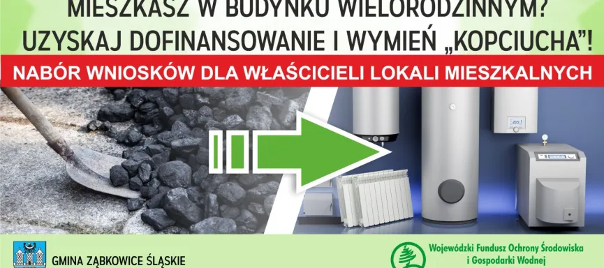 mieszkasz w bud wielorodzinnym -wymień kopciucha