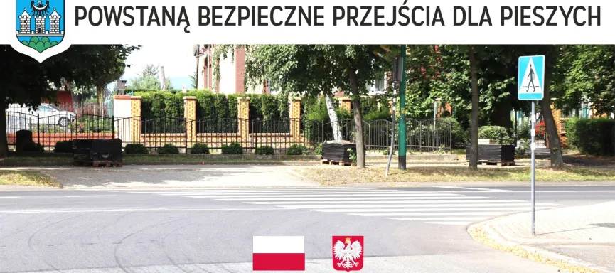 przejście dla pieszych kafelek