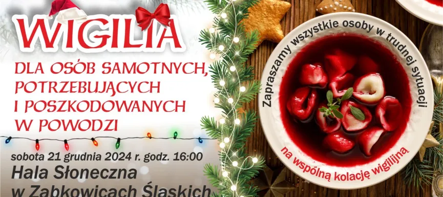 wigilia dla samotnych i potrzebujących 2024 KAFELEK