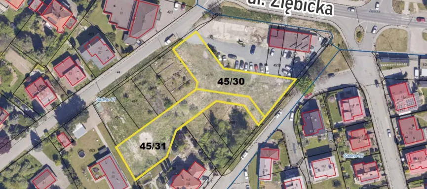 kafelek do newsa www działki 45 Ziębicka
