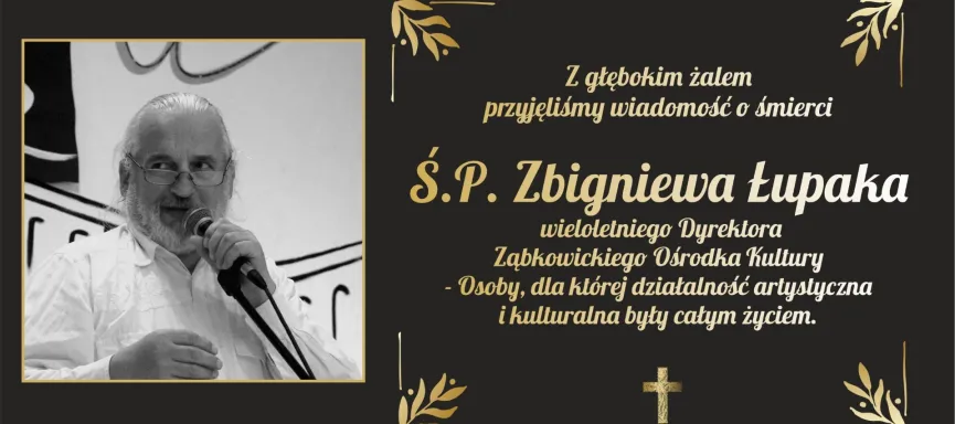 kondolencje kafelek Pan Zbyszek Łupak