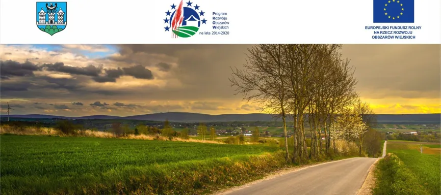 DROGA WIEJSKA Z LOGOTYPAMI