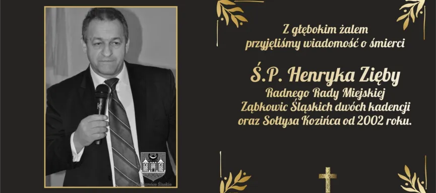 kondolencje Henryk Zięba www kafelek