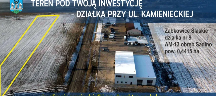 działka nr 9 sadlno kamieniecka KAFELEK